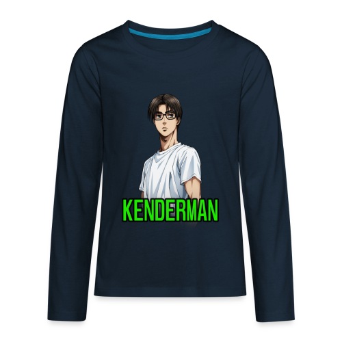 Kenderman manga style merch - Kids' Premium Long Sleeve T-Shirt