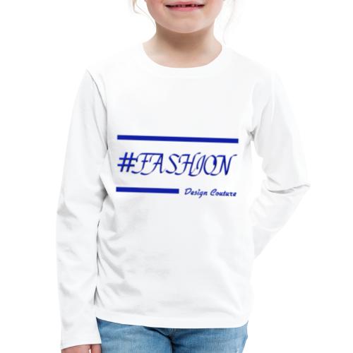 FASHION BLUE - Kids' Premium Long Sleeve T-Shirt