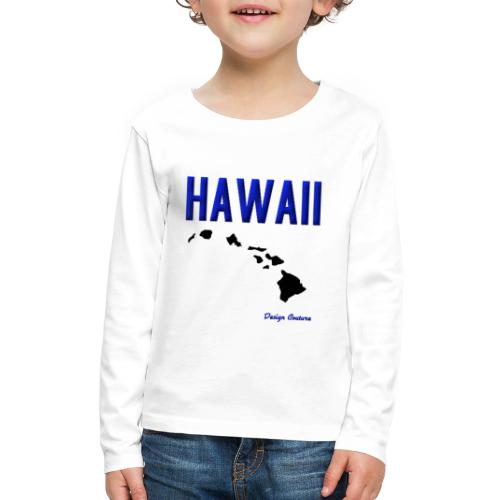 HAWAII BLUE - Kids' Premium Long Sleeve T-Shirt