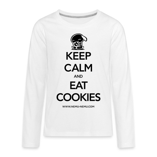Eat Cookies - Kids' Premium Long Sleeve T-Shirt