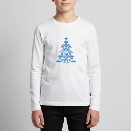 Coastal Christmas Tree Solo - Kids' Premium Long Sleeve T-Shirt