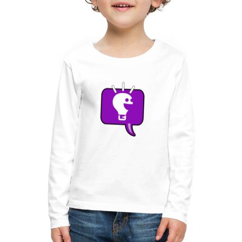 purple HobbyKids png - Kids' Premium Long Sleeve T-Shirt