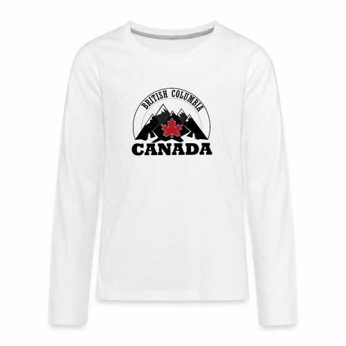 BRITISH COLUMBIA CANADA - Kids' Premium Long Sleeve T-Shirt