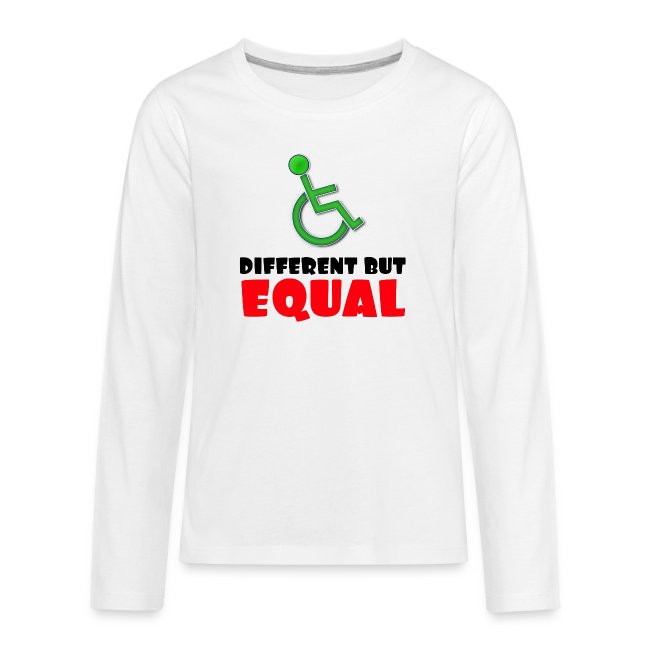 Different but EQUAL, wheelchair equality