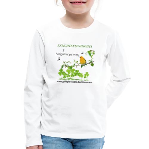 St Patrick's Day and Spring message from Marcia - Kids' Premium Long Sleeve T-Shirt