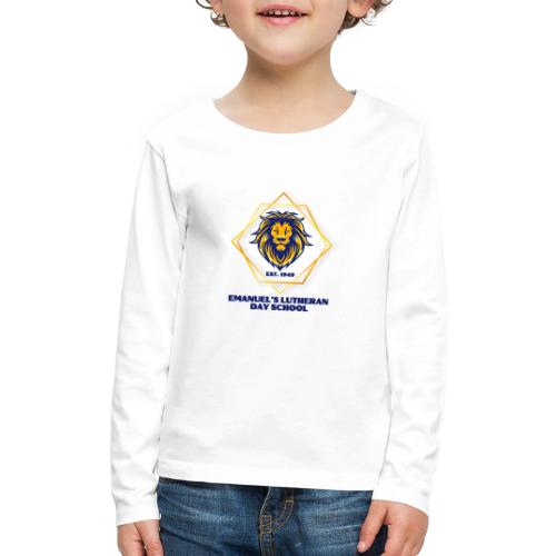 Lenny the Lion Logo - Kids' Premium Long Sleeve T-Shirt