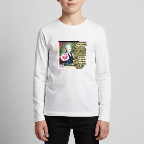 Thomas Jefferson Design - Kids' Premium Long Sleeve T-Shirt
