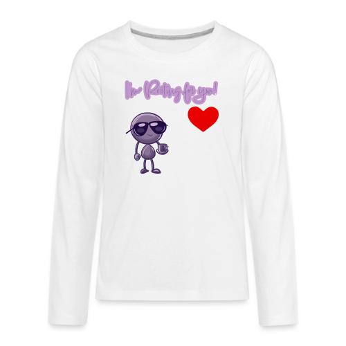 Smoon City 18_I'm Rooting For You Too - Kids' Premium Long Sleeve T-Shirt