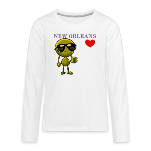 Smoon City_New Orleans - Kids' Premium Long Sleeve T-Shirt