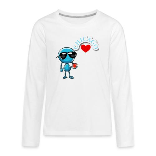 Smoon City_Chicago - Kids' Premium Long Sleeve T-Shirt