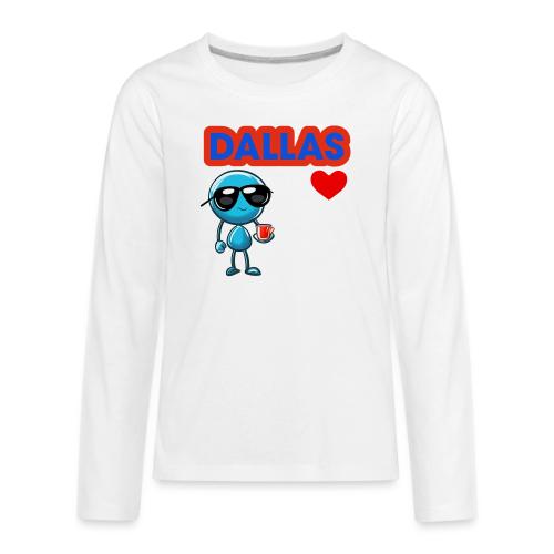 Smoon City_Dallas - Kids' Premium Long Sleeve T-Shirt