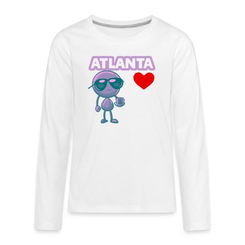 Smoon City_Atlanta - Kids' Premium Long Sleeve T-Shirt