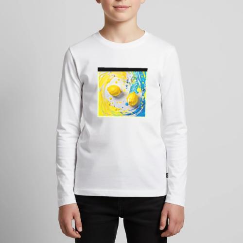 Lemons in a Splash - Kids' Premium Long Sleeve T-Shirt