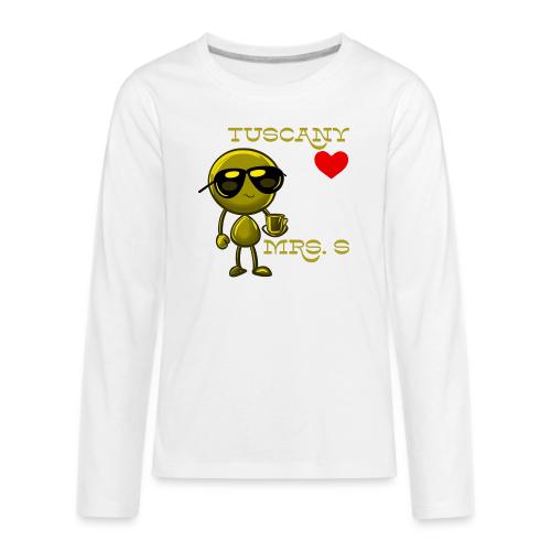Smoon City_Tuscany Mrs. S - Kids' Premium Long Sleeve T-Shirt