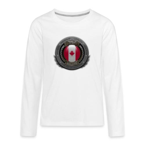 TAW SEAL flags Canada - Kids' Premium Long Sleeve T-Shirt