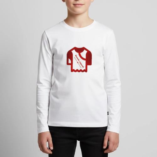 Kenada Logo white spray - Kids' Premium Long Sleeve T-Shirt
