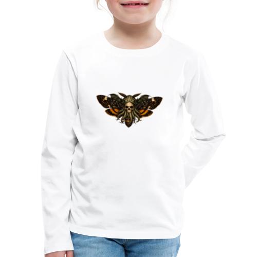 Cthulhu Moth Skull - Kids' Premium Long Sleeve T-Shirt