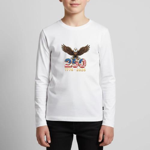 Eagle 250th Anniversary 1776-2026 - Kids' Premium Long Sleeve T-Shirt