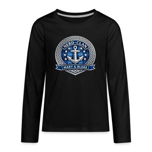 THE NERDCLAN - Kids' Premium Long Sleeve T-Shirt