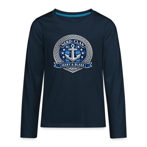THE NERDCLAN - Kids' Premium Long Sleeve T-Shirt