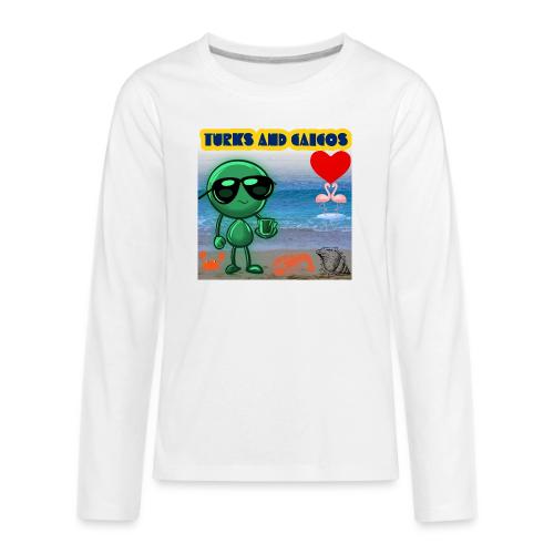 Smoon City_Turks and Caicos - Kids' Premium Long Sleeve T-Shirt