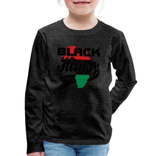 Black History 2016 - Kids' Premium Long Sleeve T-Shirt