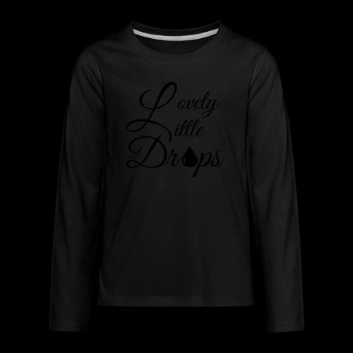 Lovely Little Drops Logo - Kids' Premium Long Sleeve T-Shirt