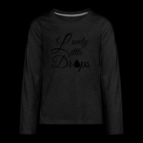 Lovely Little Drops Logo - Kids' Premium Long Sleeve T-Shirt