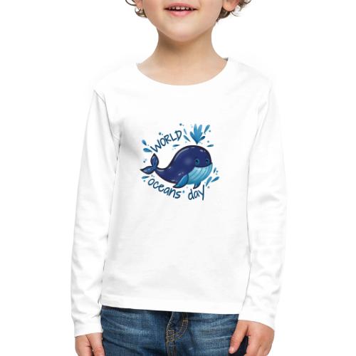 oceans day - Kids' Premium Long Sleeve T-Shirt