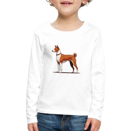 Basenji - Kids' Premium Long Sleeve T-Shirt