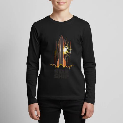 Star Ship Mars - Light - Kids' Premium Long Sleeve T-Shirt