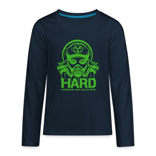 HARD Logo - For Light Colors - Kids' Premium Long Sleeve T-Shirt