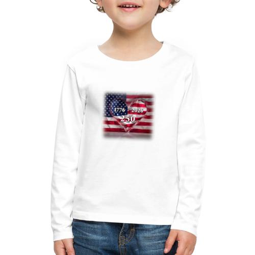 1776-2026 | 250 Years USA - Kids' Premium Long Sleeve T-Shirt