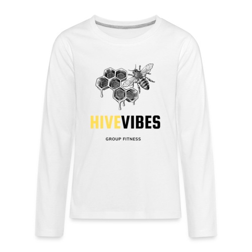 Hive Vibes Group Fitness Swag 2 - Kids' Premium Long Sleeve T-Shirt