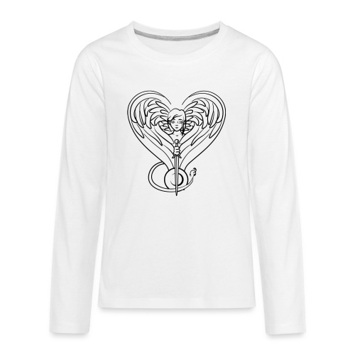 Sphinx valentine - Kids' Premium Long Sleeve T-Shirt
