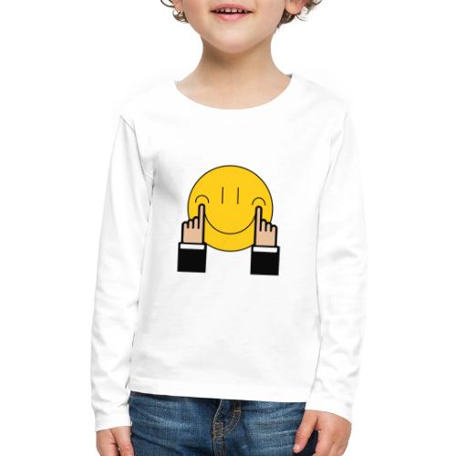 Smile design - Kids' Premium Long Sleeve T-Shirt