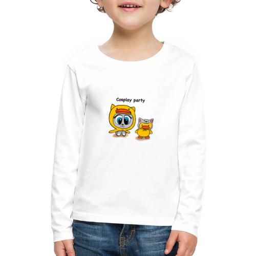 Cosplay party yellow - Kids' Premium Long Sleeve T-Shirt