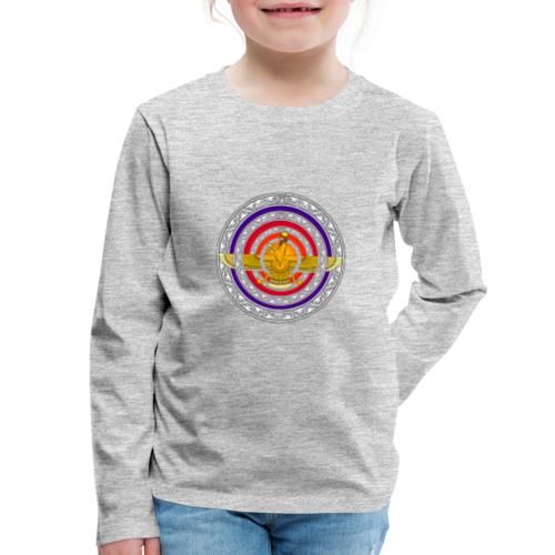 Faravahar Cir - Kids' Premium Long Sleeve T-Shirt