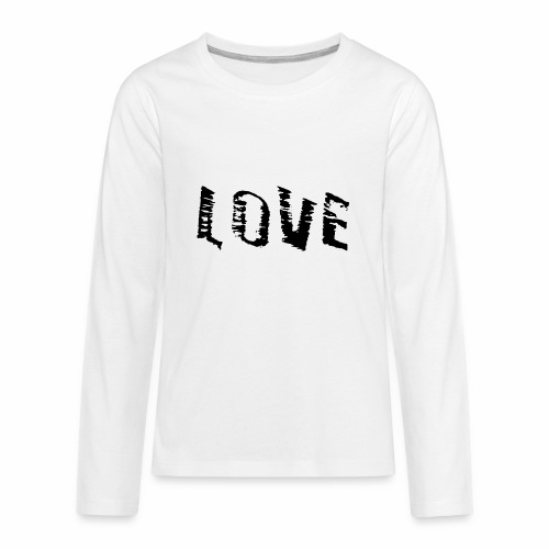 The True Love Is Everywhere! - Couple Gift Ideas - Kids' Premium Long Sleeve T-Shirt