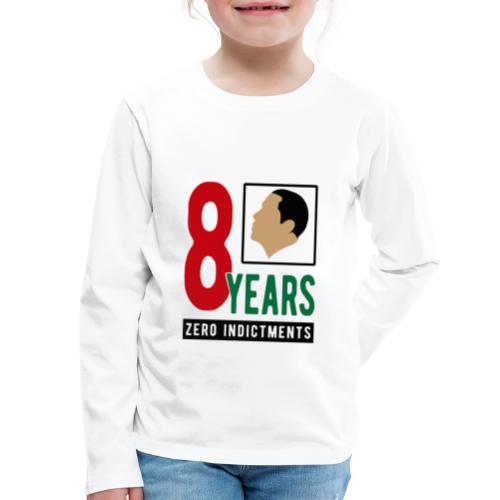 Obama Zero Indictments - Kids' Premium Long Sleeve T-Shirt