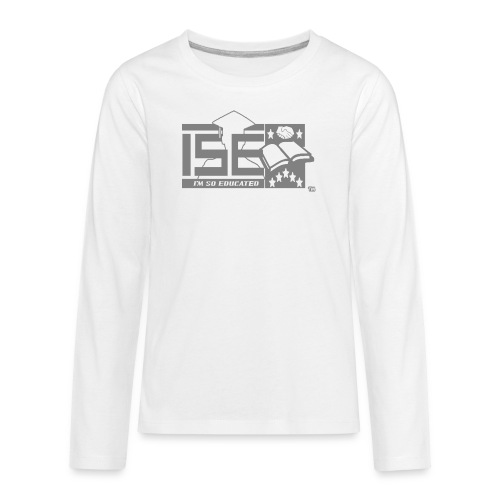 ISE gray - Kids' Premium Long Sleeve T-Shirt
