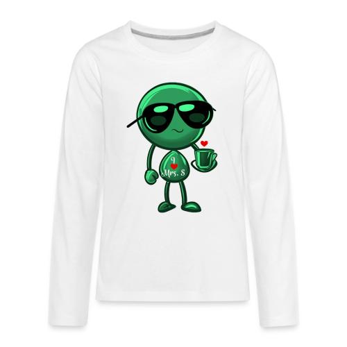 Smoon_I love Mrs S Green - Kids' Premium Long Sleeve T-Shirt