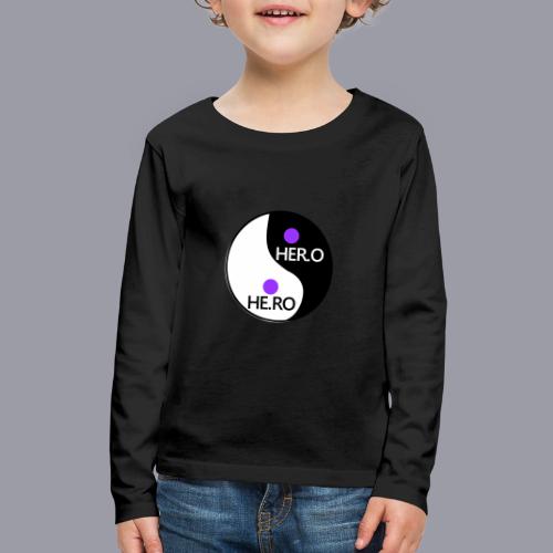 HE.RO / HER.O - Kids' Premium Long Sleeve T-Shirt
