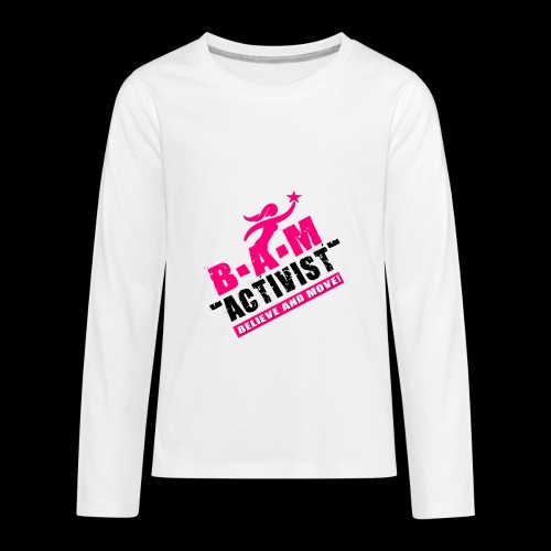 B.A.M. ACTIVIST - Kids' Premium Long Sleeve T-Shirt