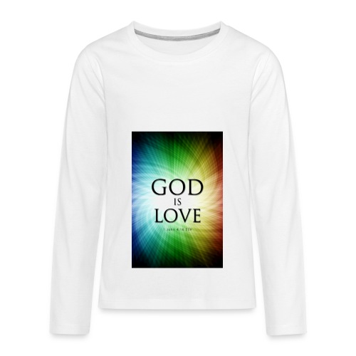 God Is Love - Kids' Premium Long Sleeve T-Shirt