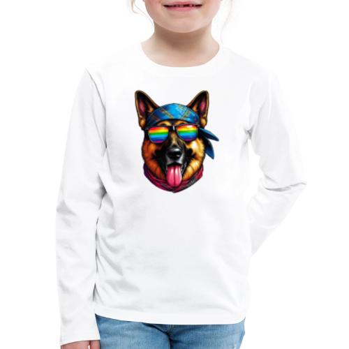 German Shepherd Pride Parade - Kids' Premium Long Sleeve T-Shirt
