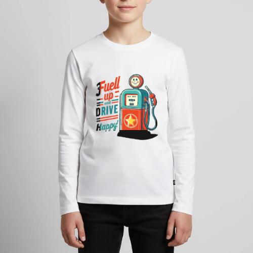 Fuel Up and Drive Happy - Kids' Premium Long Sleeve T-Shirt