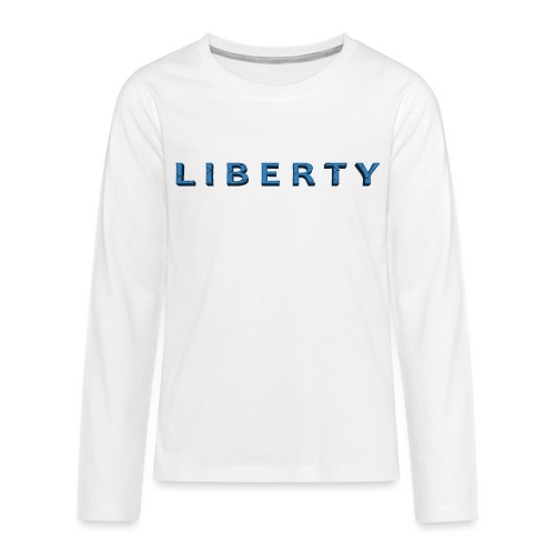 Liberty Libertarian Design - Kids' Premium Long Sleeve T-Shirt