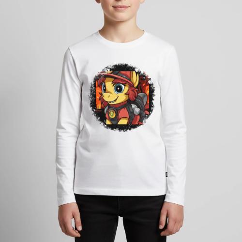 Fireman Pony - Kids' Premium Long Sleeve T-Shirt