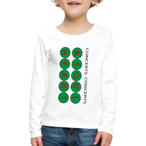 Heart & Soul Concerts Money Green - Kids' Premium Long Sleeve T-Shirt